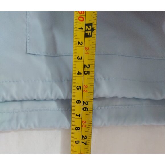 Hount Women's Light Blue Hooded Zip Up Rain Jacket Windbreaker Size S NWT - Picture 5 of 6